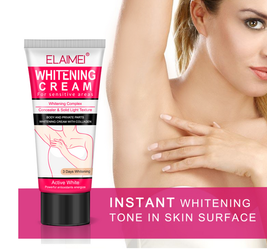 Instant Whitening Body Cream with Collagen 🌟✨👑