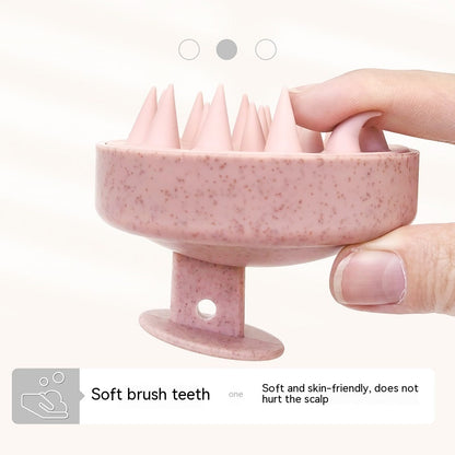 Soft Rubber Shampoo Brush