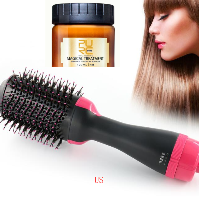 2 in 1 Multifunctional Hair Dryer Comb 🌀🔌✨