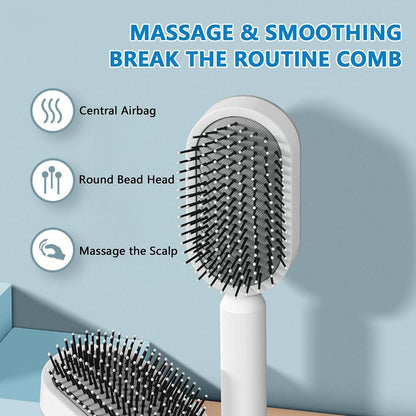 Self-Cleaning Hair Brush 💆‍♀️