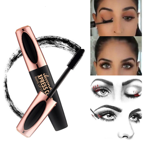 4D Natural Lengthening Waterproof Mascara 🌟👁️💧