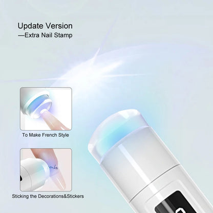 Portable Mini Led Nail Lamp Rechargeable