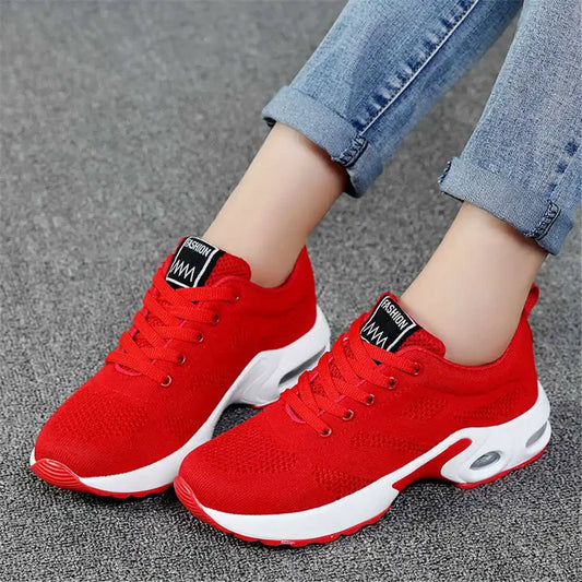 38-39 Autumn Women's Breathable Shoes Vulcanize Sneakers Spring 2024 Women's Sapatenis Sports Tennes Training Trainers