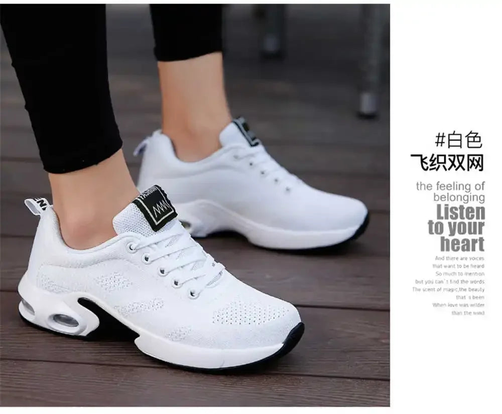 38-39 Autumn Women's Breathable Shoes Vulcanize Sneakers Spring 2024 Women's Sapatenis Sports Tennes Training Trainers