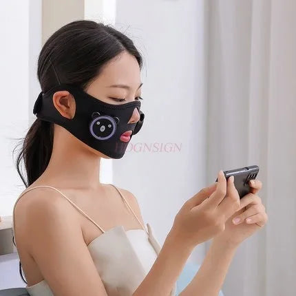 Face slimming artifact v face mask bandage facial mask lifts and tightens the facial double chin wrinkles