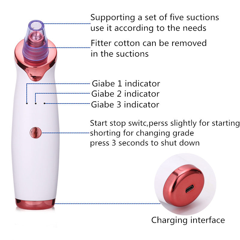 Blackhead Remover Vacuum 🖤🔍